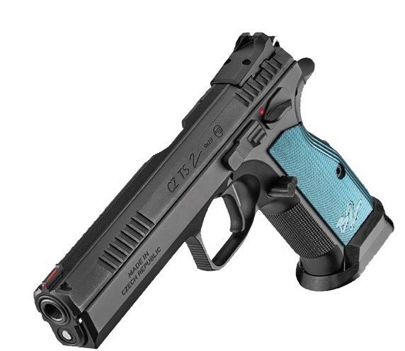 CZ TS2 9MM BLK/BLUE 10RD - Taurus Savings